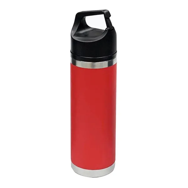 18 Oz. Full Laser Davenport Stainless Steel Bottle (Q712822)