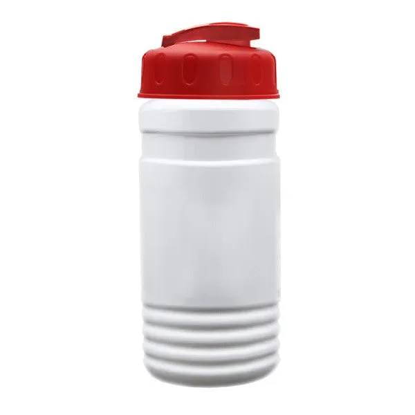 20 Oz. UpCycle RPET Bottle - USA Flip Top Lid (Q781722)