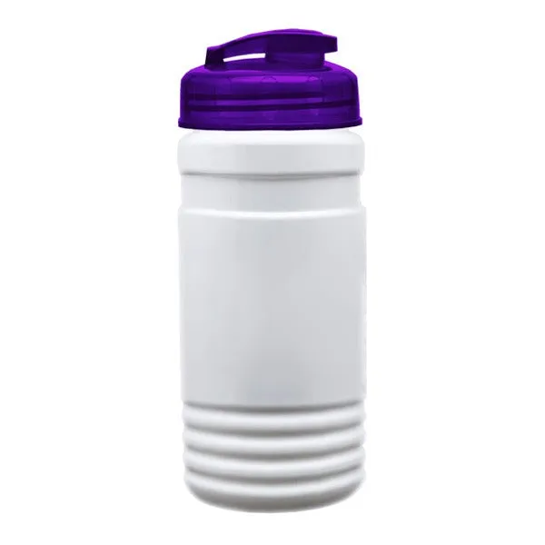 20 Oz. UpCycle RPET Bottle - USA Flip Top Lid (Q781722)