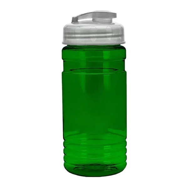 20 Oz. UpCycle RPET Bottle - USA Flip Top Lid (Q781722)
