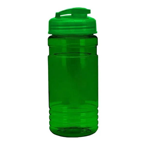20 Oz. UpCycle RPET Bottle - USA Flip Top Lid (Q781722)