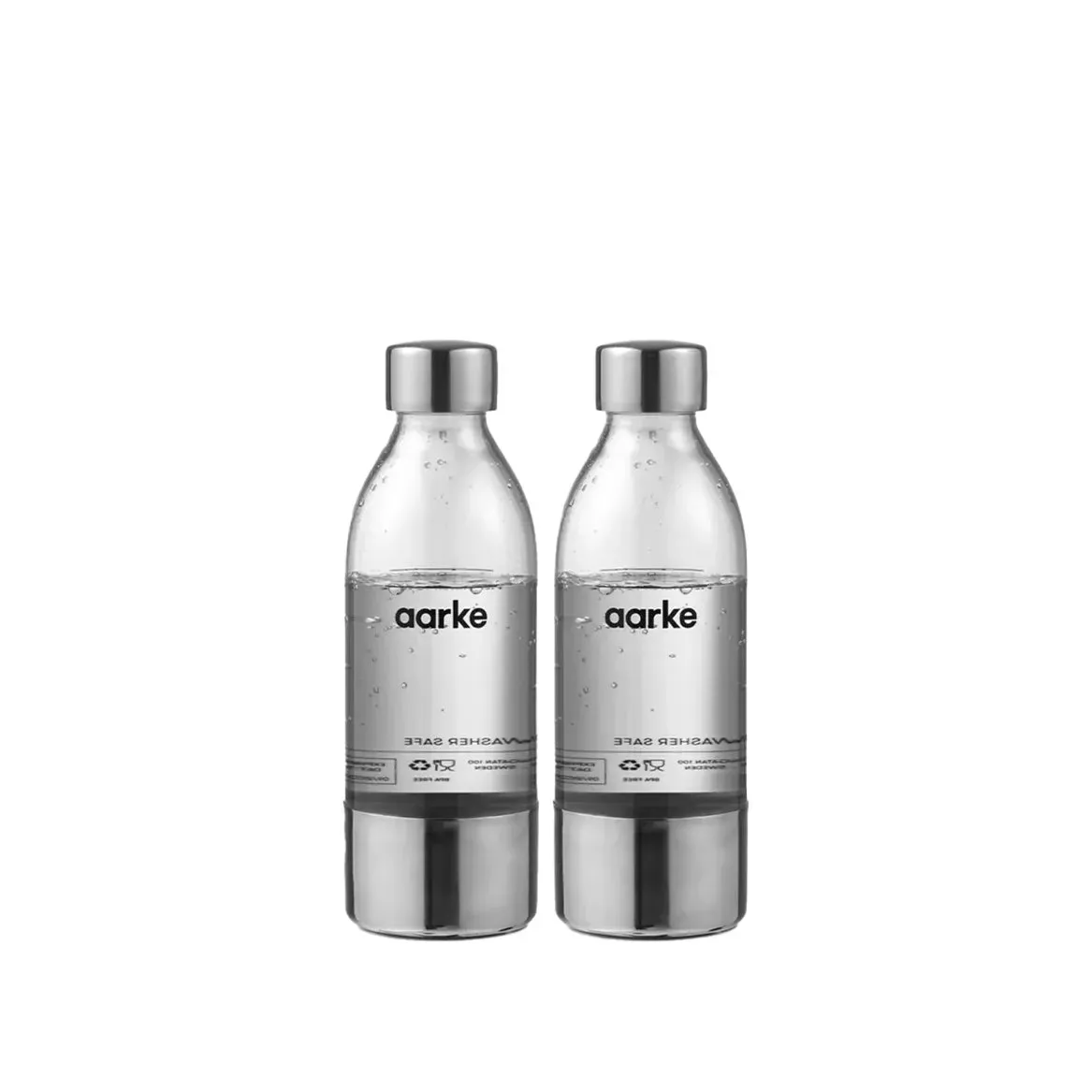 Aarke Small PET Water Bottle 2-pack