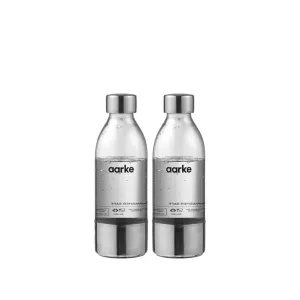 Aarke Small PET Water Bottle 2-pack