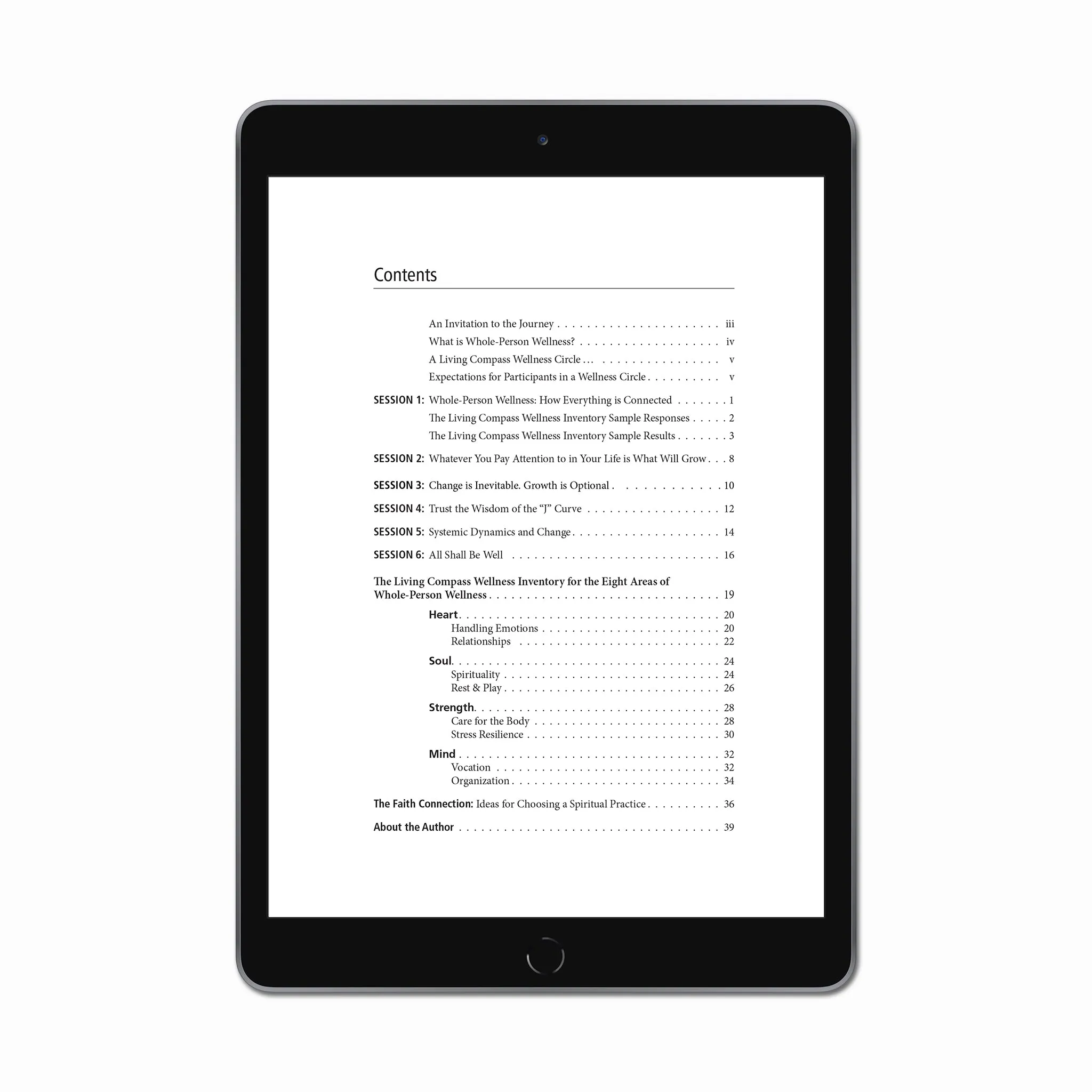 Adult Faith and Wellness Circle Workbook (PDF FILE)