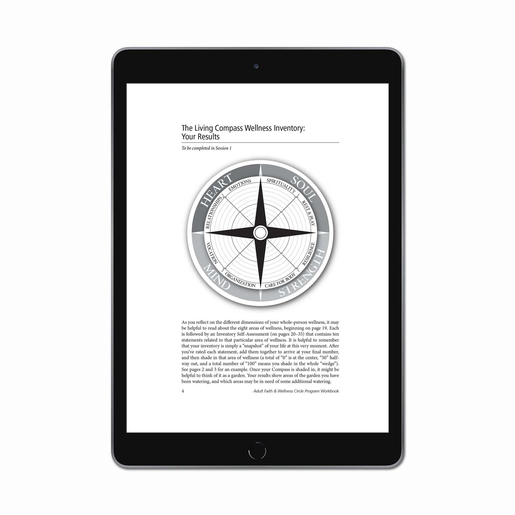 Adult Faith and Wellness Circle Workbook (PDF FILE)