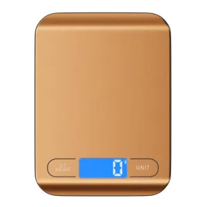 AZC Large Upgrade Rechargeable Food Scale for Kitchen Scale, Digital Weight Grams and Ounces, for Baking, Cooking, and Meal Prep, 304 Stainless Steel, Large Size