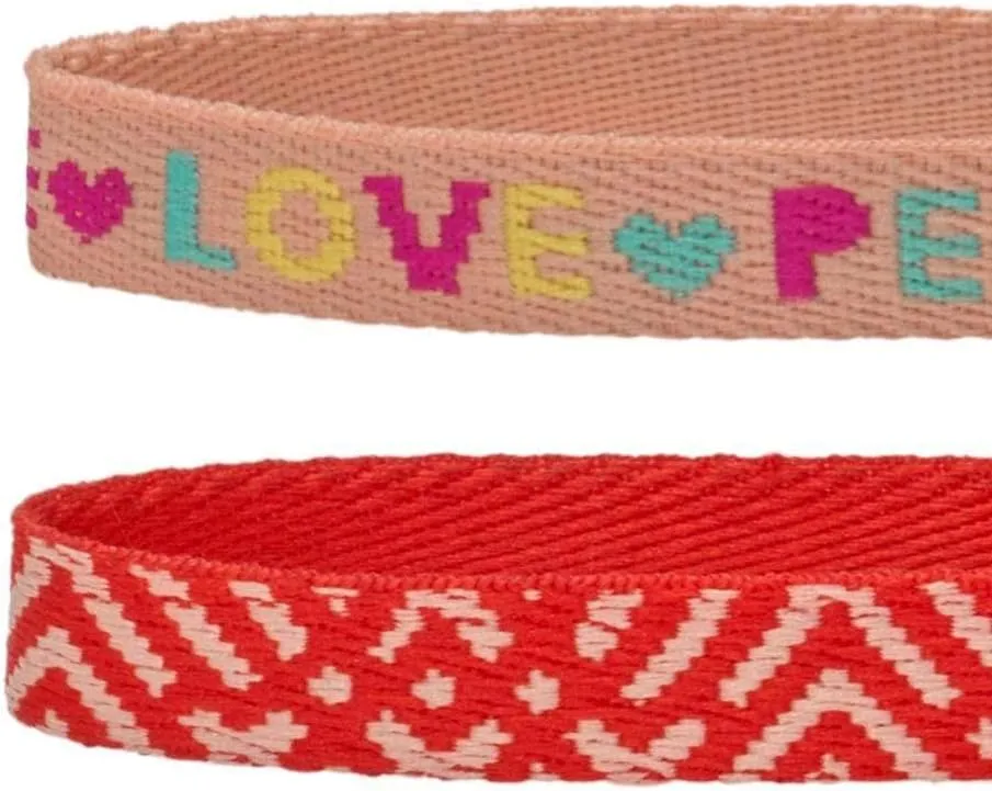 Blueberry Pet Holiday Season Cat Collar Pack of 2 - Stylish Salmon Pink Geometry Design, Adjustable Breakaway Buckle, Cat Collar with Bells, Flea Collar for Cats, Safe & Fabulous for Cat Lovers