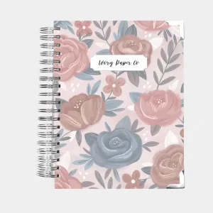 Blush Floral | Wellness Journal