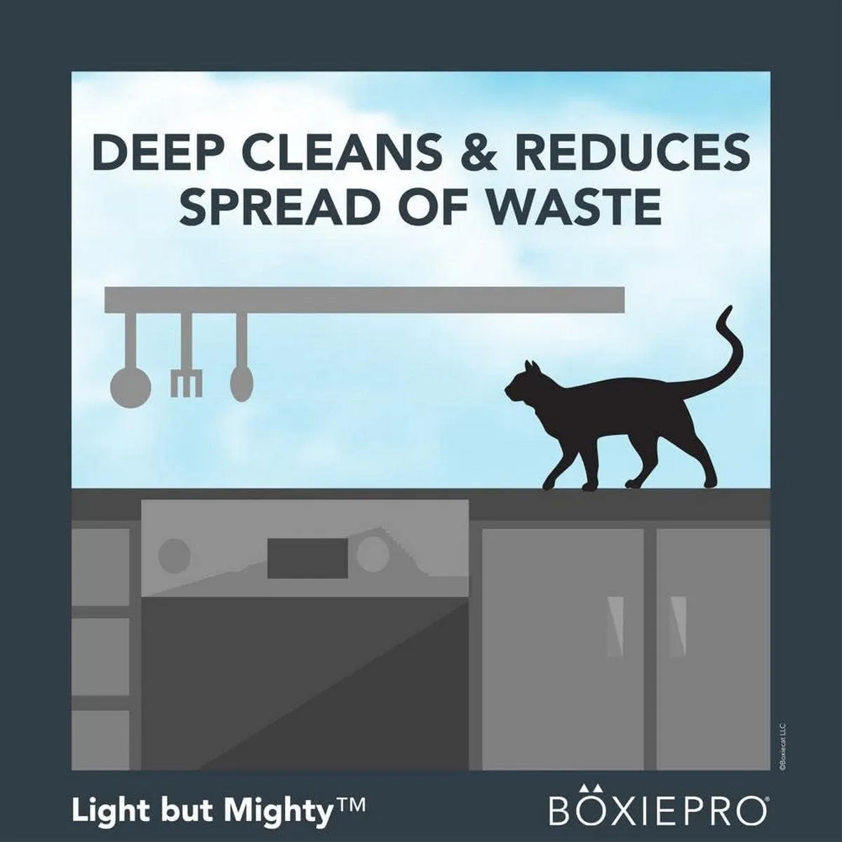 BoxiePro Air Lightweight Deep Clean Probiotic Clumping Litter 16.5lb