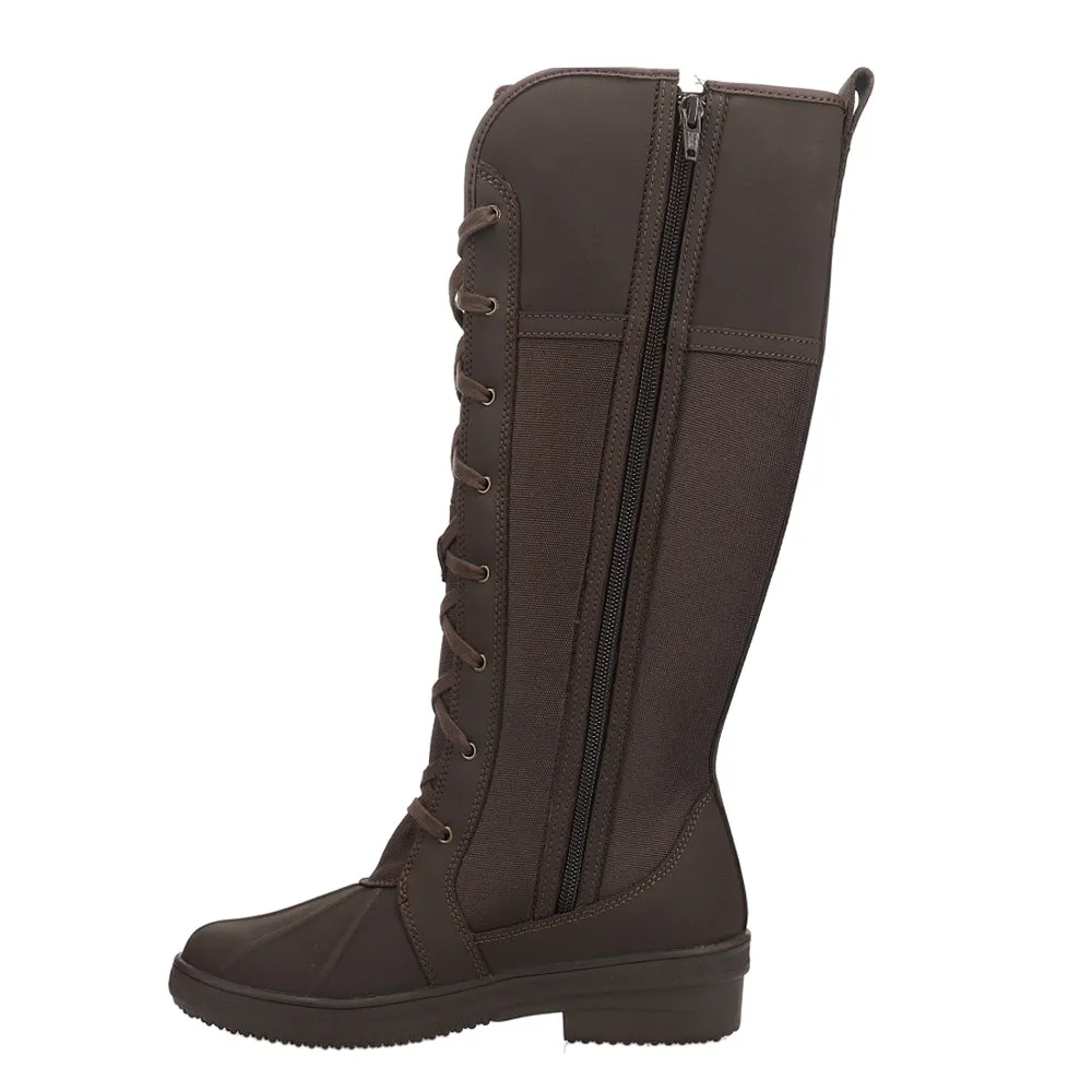 Carima Pluma Round Toe Zippered Boots