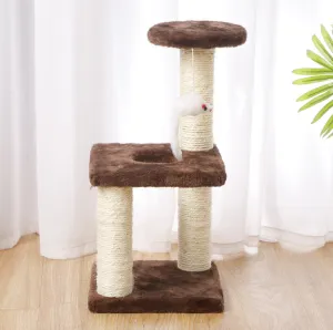 Cat Climbing Tower Scratching Post Tree