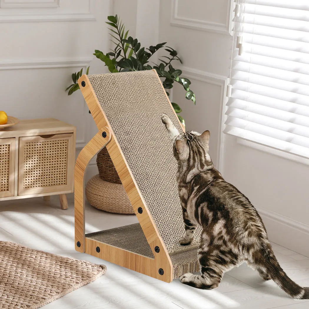Cat Scratching Board Corrugated Cardboard