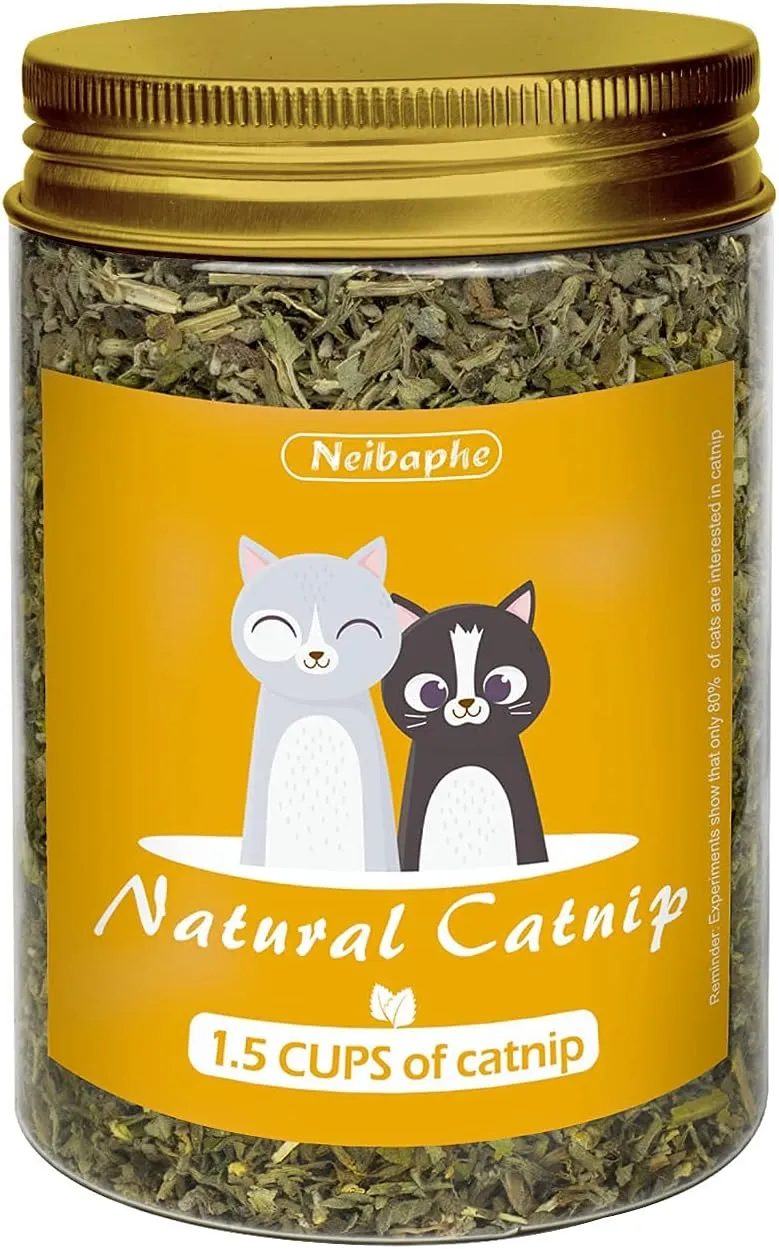 Catnip, Selected Natural Catnip Leaves, Makes Cat Crazy(1.5CUP)