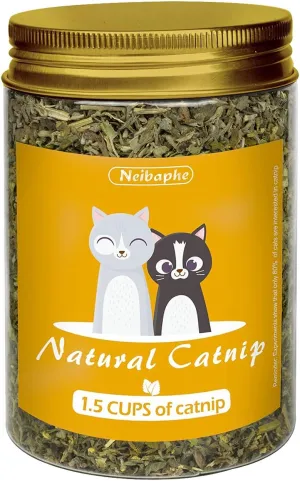 Catnip, Selected Natural Catnip Leaves, Makes Cat Crazy(1.5CUP)
