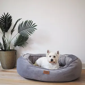 Cosy Bilby Dog Bed - Silver