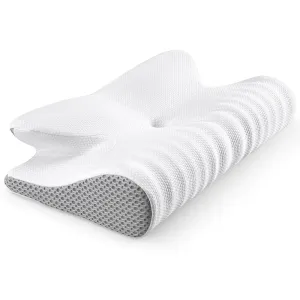 Ergonomic Orthopedic Neck Pain Memory Foam Pillow iciCosmetic