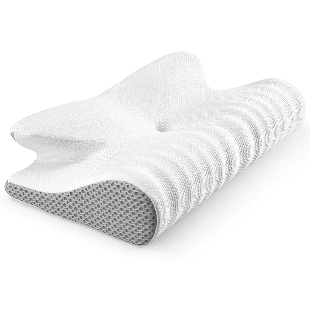 Ergonomic Orthopedic Neck Pain Memory Foam Pillow iciCosmetic