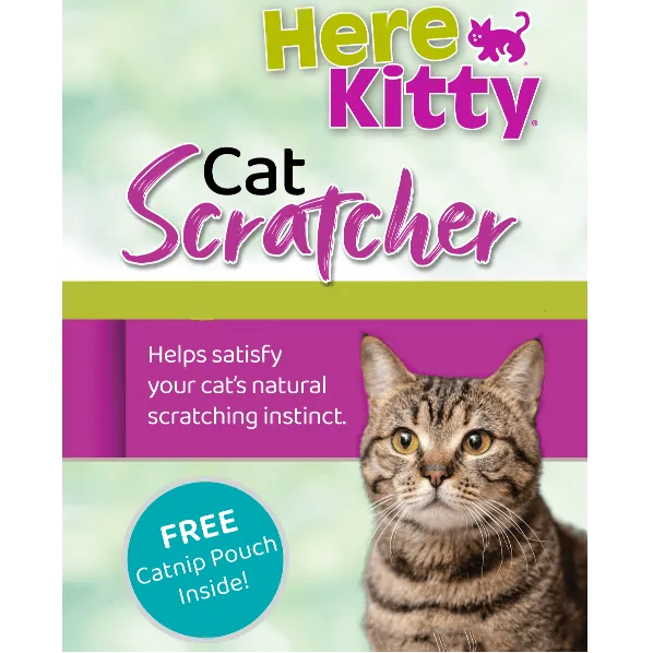 Here Kitty Cardboard Cat Scratchers