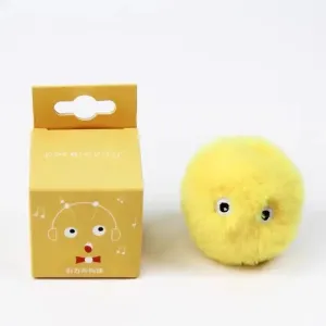 Interactive cat toys Ball Smart Cat Toys Plush Electric Catnip Training Toy Kitten Touch Sounding Pet Product Squeak Toy Ball