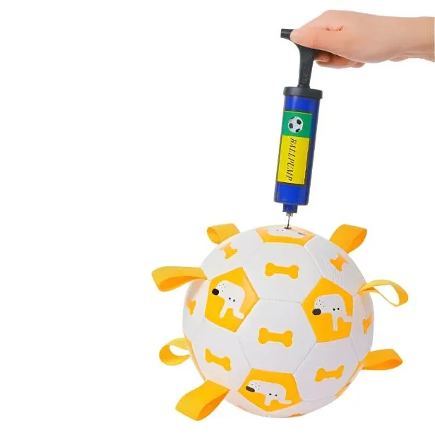Interactive Dog Soccer Ball for Outdoor Training