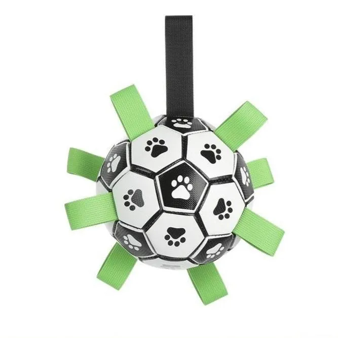 Interactive Dog Soccer Ball for Outdoor Training