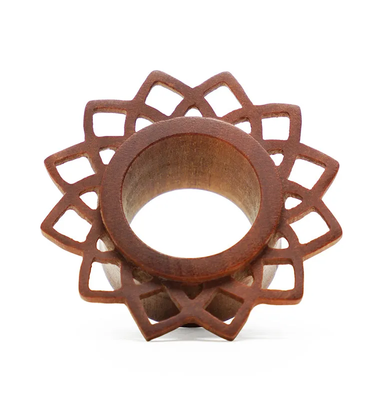 Mandala Flower Saba Wood Tunnels