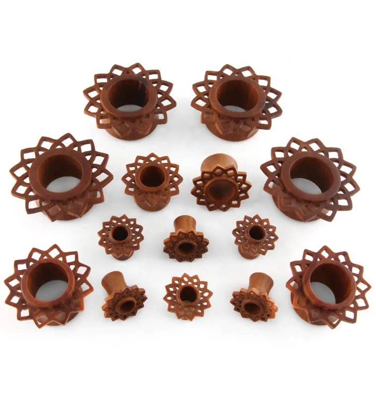 Mandala Flower Saba Wood Tunnels