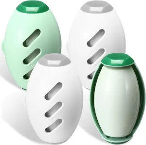 Maxdot 4 Pack Reusable Gel Lint Roller, Washable Sticky Roller for Clothes Pet Hair, Mini Portable Lint Remover, Sticky Ball Cleaner for Travel Household