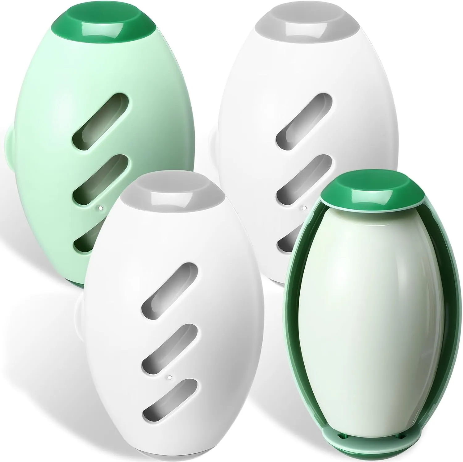 Maxdot 4 Pack Reusable Gel Lint Roller, Washable Sticky Roller for Clothes Pet Hair, Mini Portable Lint Remover, Sticky Ball Cleaner for Travel Household