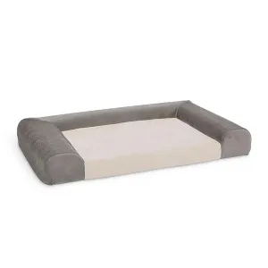 MidWest Homes for Pets Memory Foam Sofa Grey L