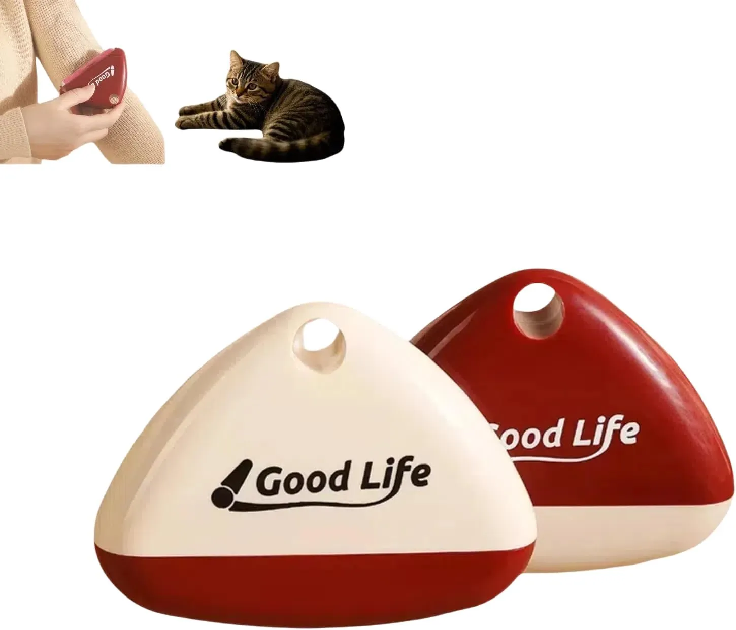 Mini Lint Roller for Clothes, Reusable Lint Roller,Pet Lint Roller, Good Life Portable Travel Lint Roller for Removing Dog Cat Hair, Pack of 2