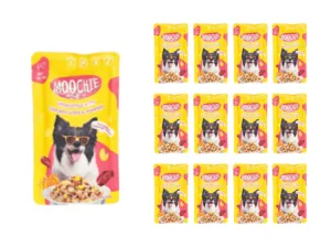 MOOCHIE HOMESTYLE WITH CHICKEN LIVER & PUMPKIN 120gX12 POUCHS
