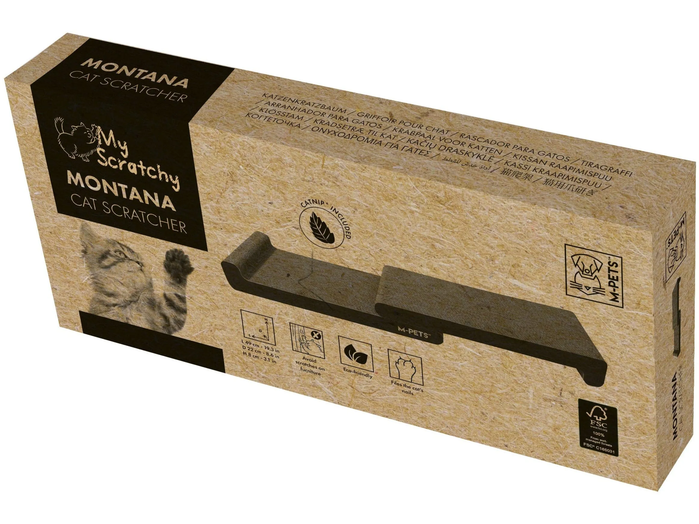 My Scratchy MONTANA Cat Cardboard scratchers