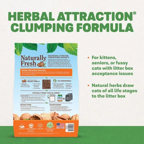 Naturally Fresh Herbal Attraction Formula Cat Litter, 14lb