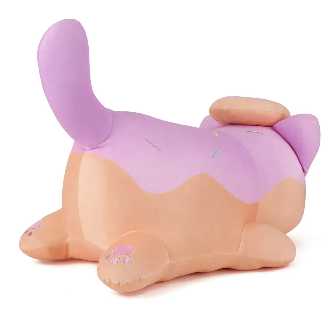 New Jumbo Sized 18 inch Aphmau’s Pillow Plush MeeMeows Donut Cat Pillow Plush!