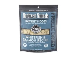 Northwest Naturals Freeze Dried Whitefish & Salmon Nuggets Freeze-Dried Dog Food - 12 oz Bag