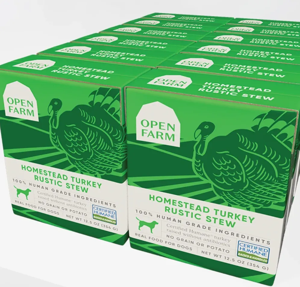 Open Farm Rustic Stew Dog Homestead Turkey Blend