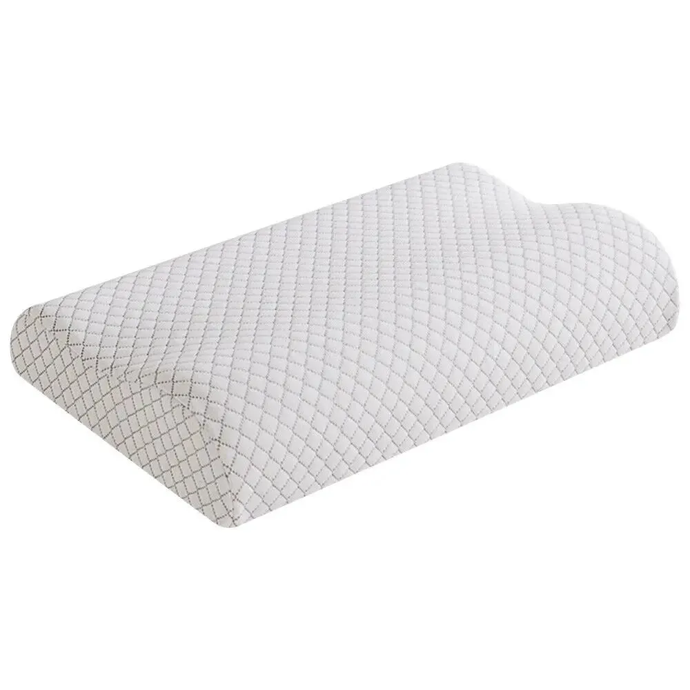 Orthopedic Memory Foam Pillow – Cervical Neck Support with Bamboo Fiber Cover