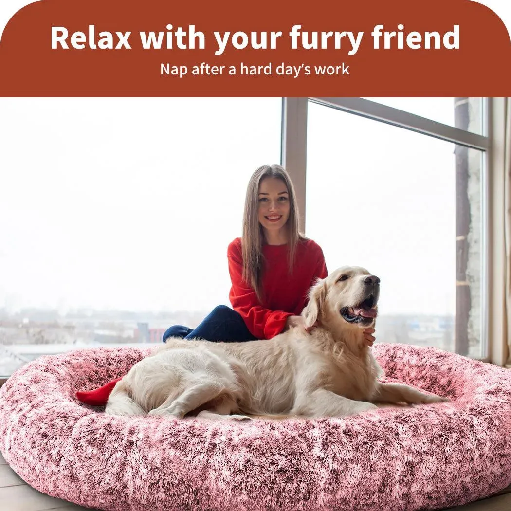 PaWz Premium Calming Pet Bed with Removable Cover