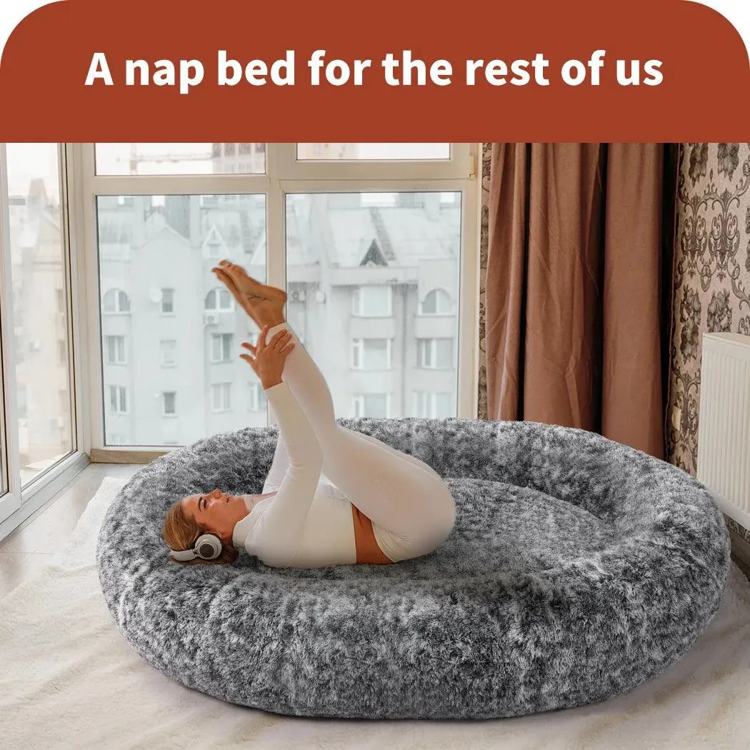 PaWz Premium Calming Pet Bed with Removable Cover