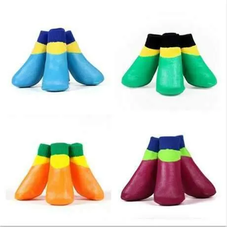 Pet Dog Anti-slip & Waterproof Boots, 1 pair