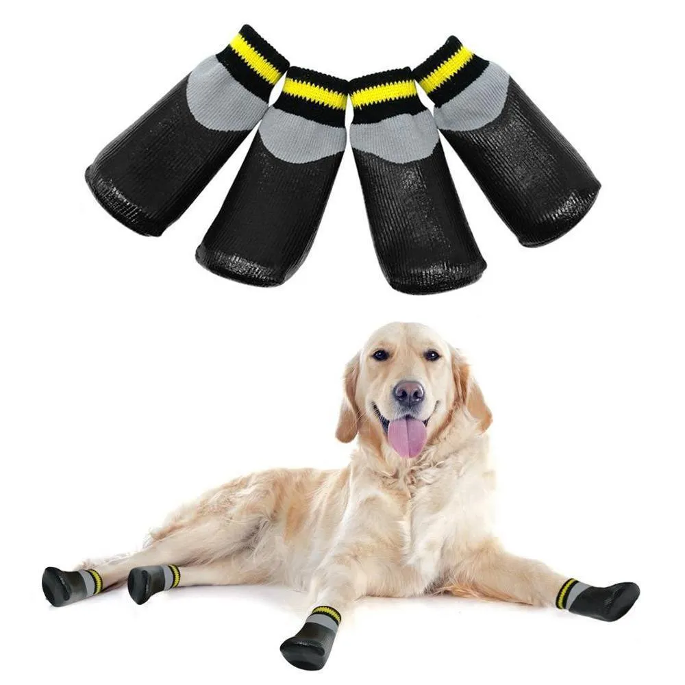 Pet Dog Anti-slip & Waterproof Boots, 1 pair