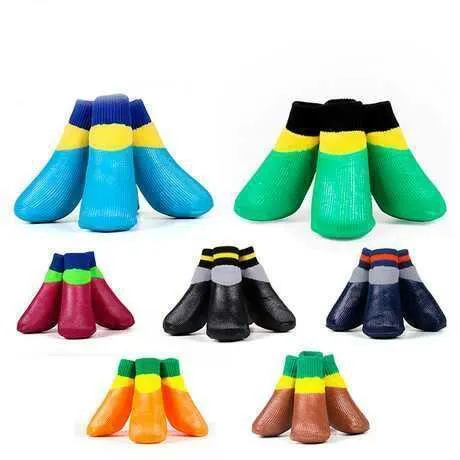 Pet Dog Anti-slip & Waterproof Boots, 1 pair