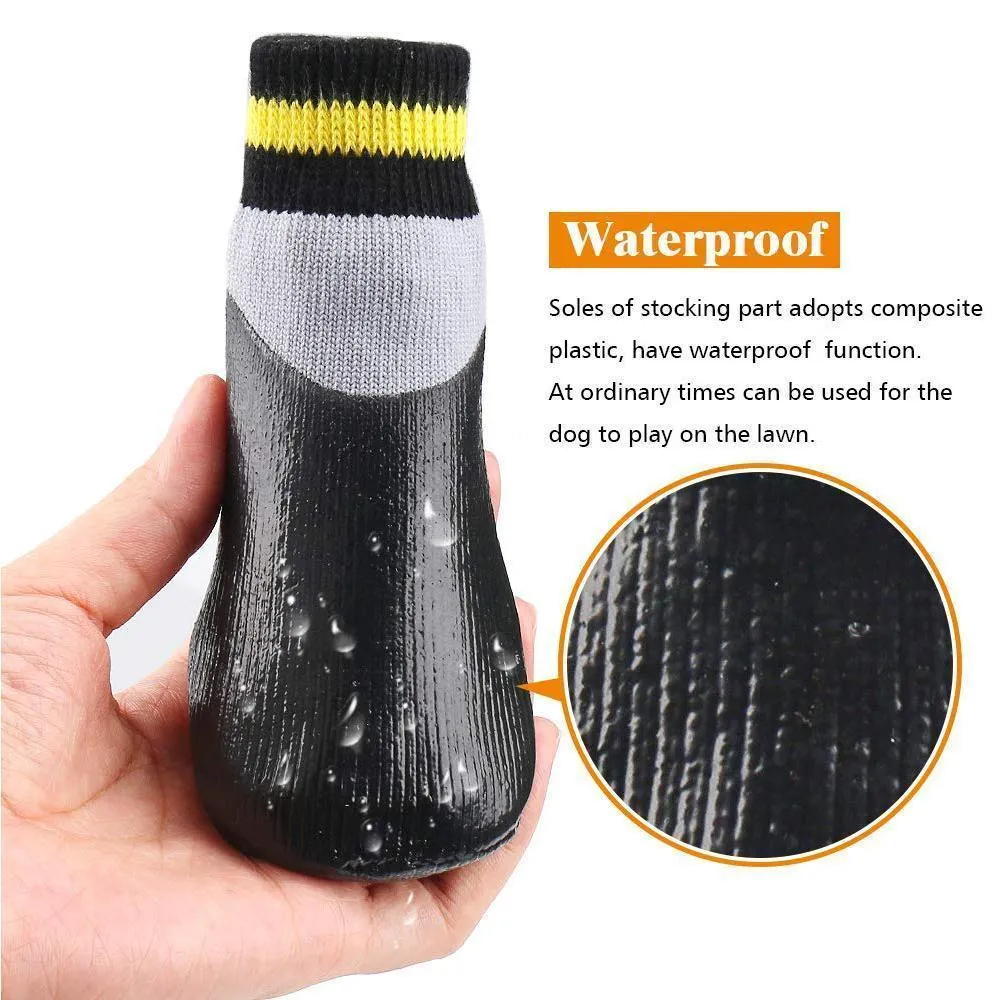 Pet Dog Anti-slip & Waterproof Boots, 1 pair
