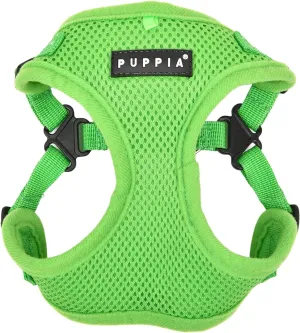 Puppia Dog Harness Comfort Mesh Step-in All Season No Pull No Choke Walking Training Adjustable Neck & Chest for Small & Medium Dog - Green - XL