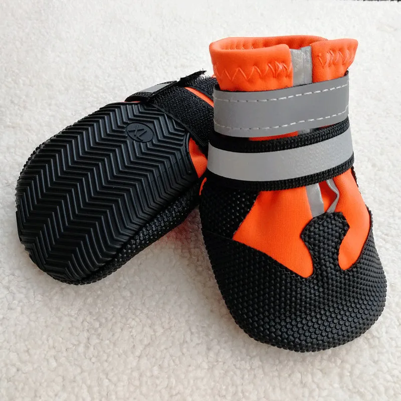 Reflective Waterproof Nonslip Dog Boots