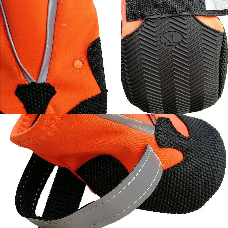 Reflective Waterproof Nonslip Dog Boots