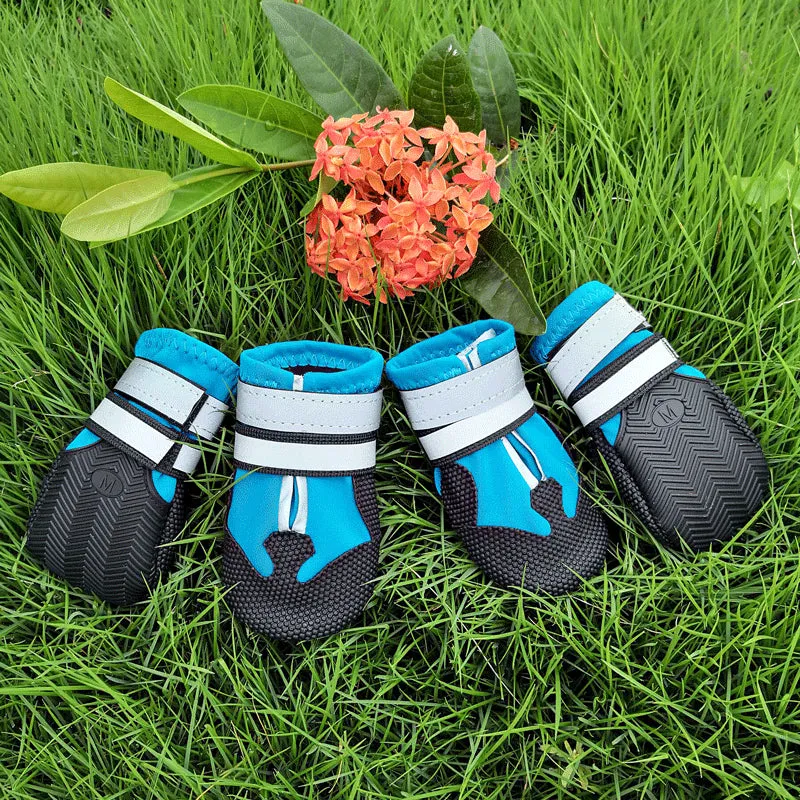 Reflective Waterproof Nonslip Dog Boots