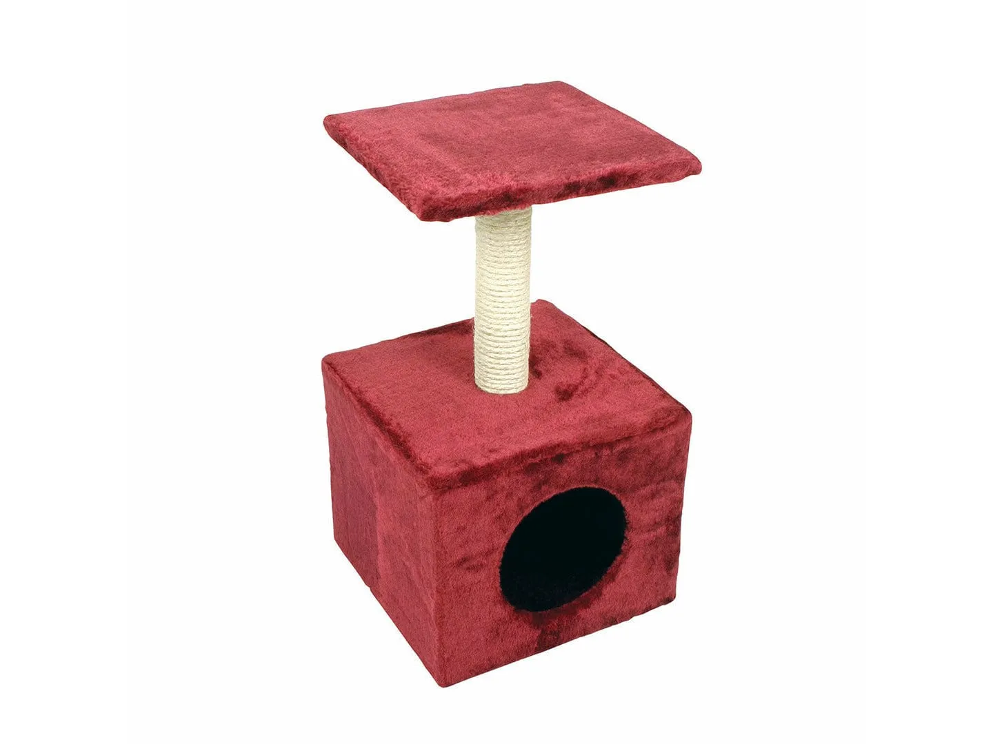 Scratching Post Christa 31x31x57cm bordeaux