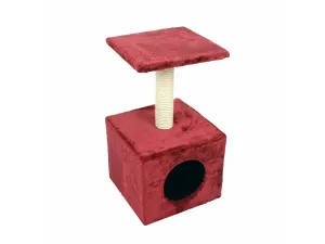 Scratching Post Christa 31x31x57cm bordeaux